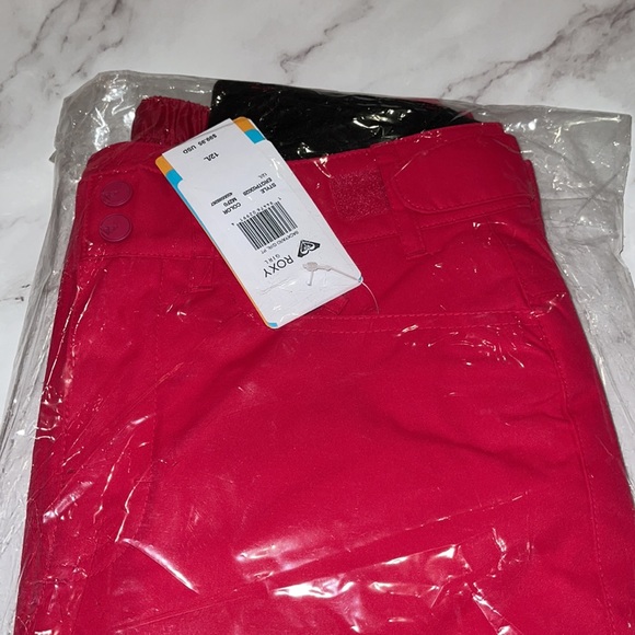 🔥 ROXY Girls' Backyard Insulated Snow Pants. NWT - Picture 5 of 6
